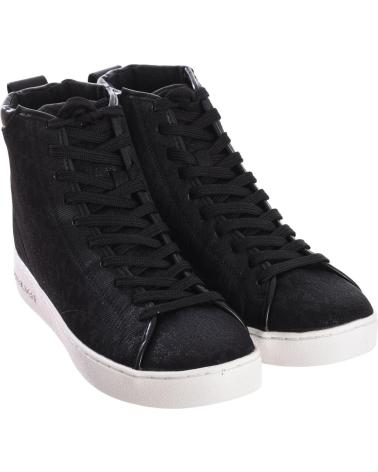 Woman Zapatillas deporte MICHAEL KORS ZAPATILLA SNEAKER EVY ABOTINADA METALIZADA F2NVFE5Y MUJER NEGRO