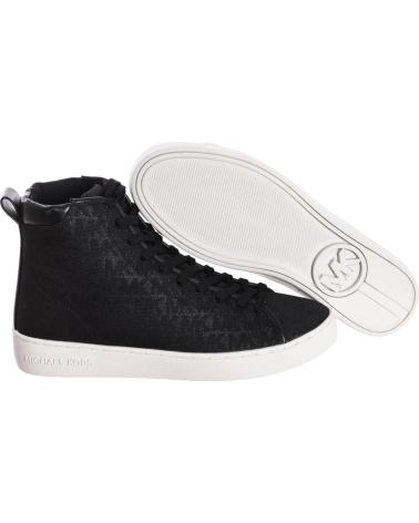 Woman Zapatillas deporte MICHAEL KORS ZAPATILLA SNEAKER EVY ABOTINADA METALIZADA F2NVFE5Y MUJER NEGRO