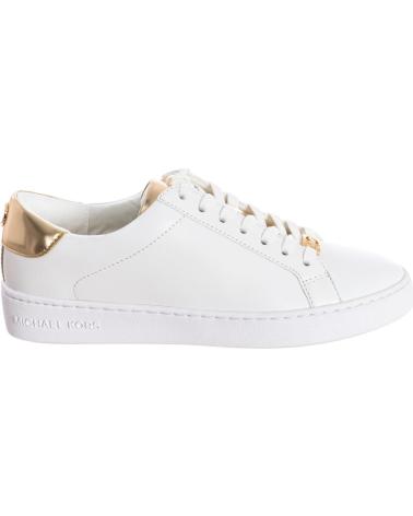 Scarpe sport per Donna MICHAEL KORS ZAPATILLA SNEAKER IRVING CLASICA S5IRFS2L MUJER BLANCO-DORADO