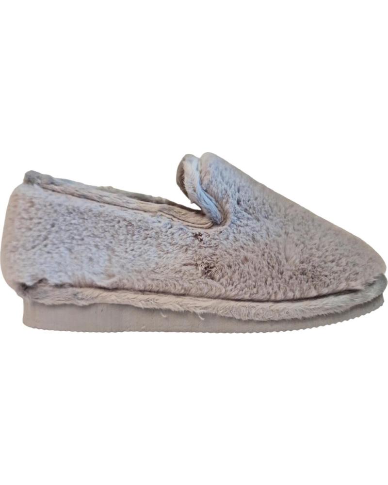 Calzado de casa de Mujer JAVER MELTA GRIS
