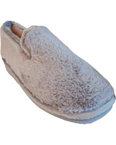 Calzado de casa de Mujer JAVER MELTA GRIS