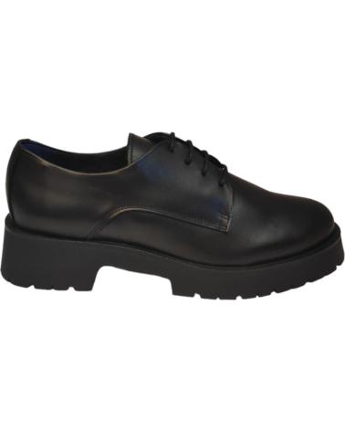 SCHWARZE SCHNÜRSCHUHE MIS ALAS ROLCHA NEGRO