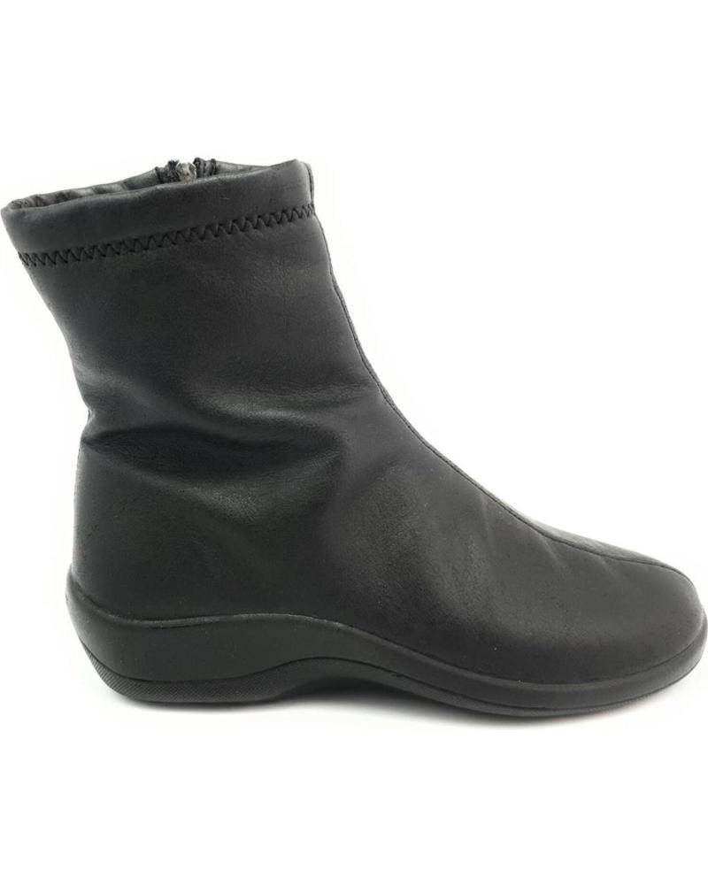 Botines de Mujer ARCOPEDICO JASPER LICRA NEGRA NEGRO
