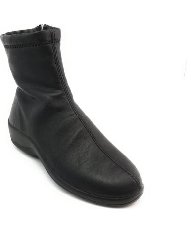 Botines de Mujer ARCOPEDICO JASPER LICRA NEGRA NEGRO