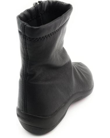 Botines de Mujer ARCOPEDICO JASPER LICRA NEGRA NEGRO
