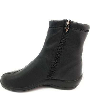Botines de Mujer ARCOPEDICO JASPER LICRA NEGRA NEGRO
