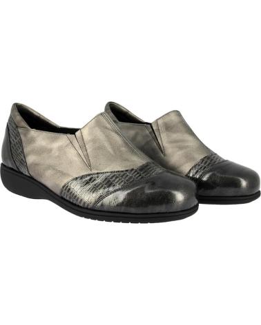 Woman shoes D`CUTILLAS DOCTOR CUTILLAS - MOCASIN CON CUNA PARA MUJER HORMA COMODA ANTRACITA