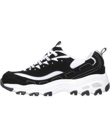 Esportes  de Mulher SKECHERS ZAPATILLAS DLITES BIGGEST FAN 11930-BKW NEGRO