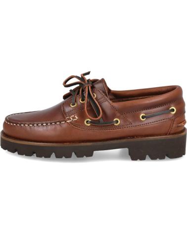 Zapatos de Hombre L&R SHOES LR SHOES 5416-1 ZAPATOS NAUTICOS PARA CUERO