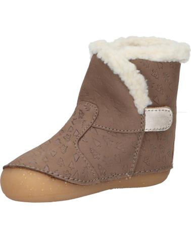 Bottes pour Fille KICKERS 909740-10 SO WINDY 123 TAUPE OR FANTAI