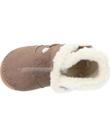 Bottes pour Fille KICKERS 909740-10 SO WINDY 123 TAUPE OR FANTAI