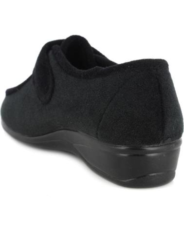 Pantofole per Donna D`CUTILLAS PANTUFLAS DOCTOR CUTILLAS LAREDO 784 NEGRO