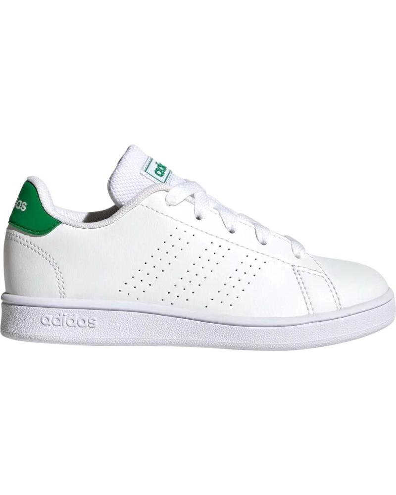 Chaussures pour Fille et Garçon ADIDAS ZAPATILLAS JUNIOR ADVANTAGE BLANCO