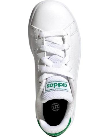 Chaussures pour Fille et Garçon ADIDAS ZAPATILLAS JUNIOR ADVANTAGE BLANCO