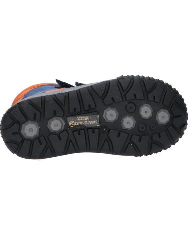Stiefel für Mädchen und Junge KICKERS 585572-10 SITROUILLE 53 BLEU ORANGE