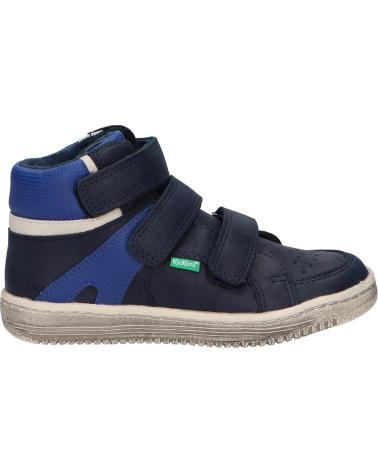 Botines de Niño KICKERS 739367-30 LOHAN 93 MARRON BLEU MAR