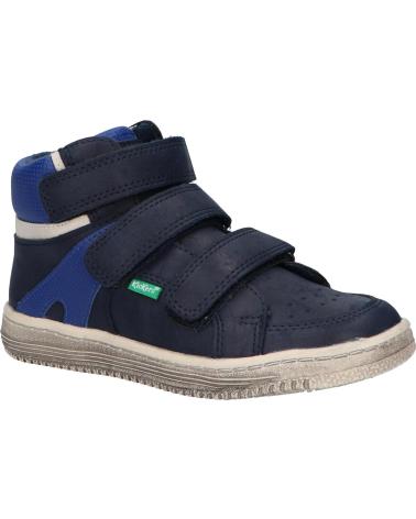Botines de Niño KICKERS 739367-30 LOHAN 93 MARRON BLEU MAR