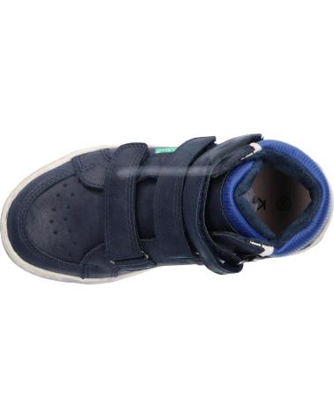 Botines de Niño KICKERS 739367-30 LOHAN 93 MARRON BLEU MAR