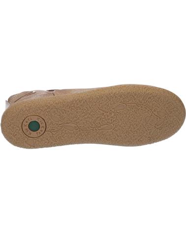 Botas de Niña KICKERS 744618-30 VERMILLON 123 TAUPE FANTAISIE