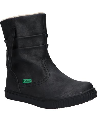 Boots für Mädchen KICKERS 830170-30 RUMBY 81 NOIR BRILLANT