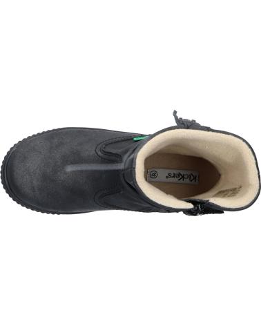 Boots für Mädchen KICKERS 830170-30 RUMBY 81 NOIR BRILLANT