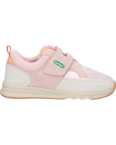 Sneaker für Mädchen KICKERS 928502-30 KIKUSTOM 133 ROSE CLAIR BEIG