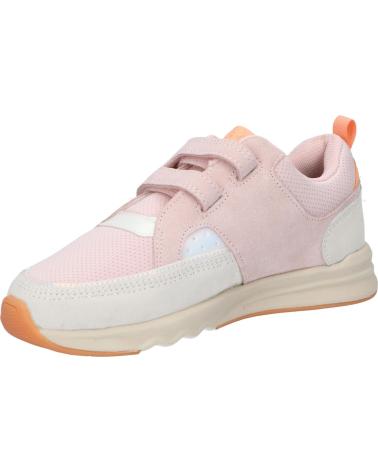 girl Trainers KICKERS 928502-30 KIKUSTOM 133 ROSE CLAIR BEIG
