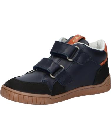 Sportivo per Bambino KICKERS 894791-30 WINCKY 83 NOIR CAMEL MARI