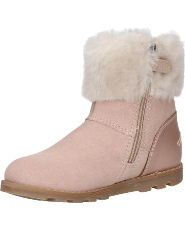 Boots für Mädchen KICKERS 878684-10 NONOFUR 113 CHAMPAGNE