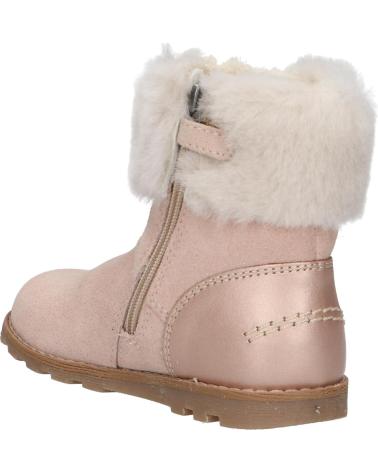 Boots für Mädchen KICKERS 878684-10 NONOFUR 113 CHAMPAGNE