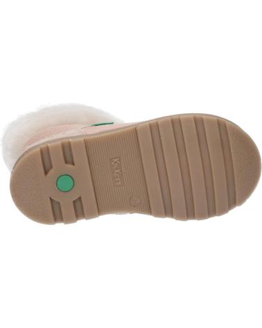 Boots für Mädchen KICKERS 878684-10 NONOFUR 113 CHAMPAGNE