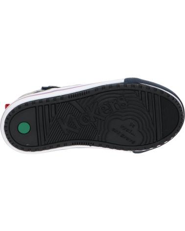 Stivali per Bambina e Bambino KICKERS 915780-30 GECKIRA 103 MARINE GLITTER