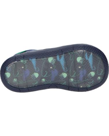 Botas de Menina e Menino KICKERS 947581-10 KICKBONZIP 102 MARINE IMPRIME