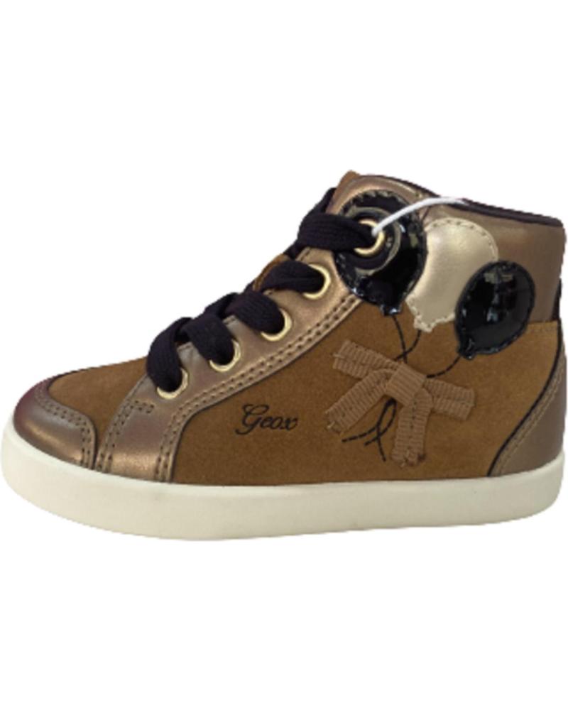 Esportes  de Menina GEOX MODELO B36D5B 022NF C6175 TAUPE