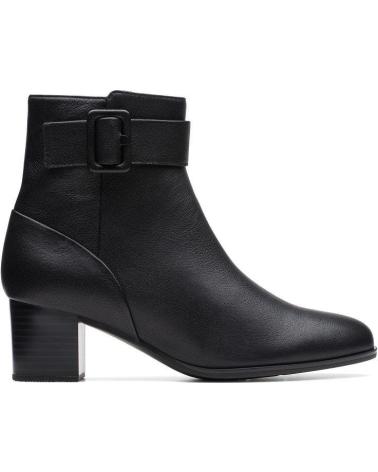 Woman Mid boots CLARKS BOTINES LOKEN ZIP WP BLACK