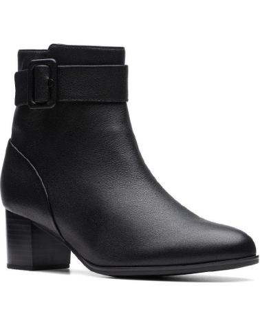 Bottines pour Femme CLARKS BOTINES LOKEN ZIP WP BLACK