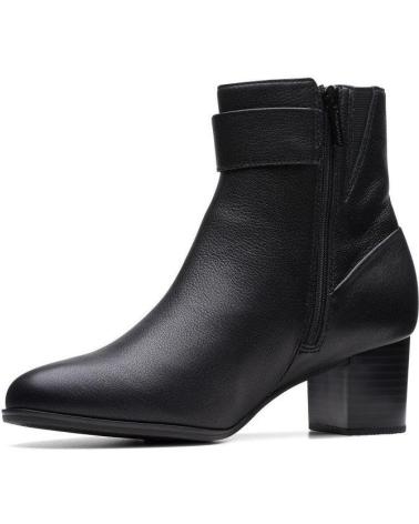 Bottines pour Femme CLARKS BOTINES LOKEN ZIP WP BLACK
