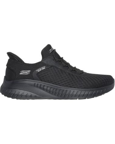 Scarpe sport per Donna SKECHERS SLIP-INS BOBS SQUADS NEGRO