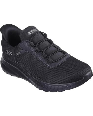 Scarpe sport per Donna SKECHERS SLIP-INS BOBS SQUADS NEGRO