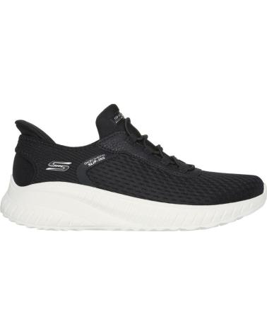 SKECHERS ZAPATILLAS BOBS SQUAD EN COLOR PARA MUJER NEGRO