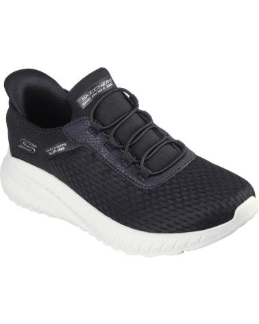 SKECHERS ZAPATILLAS BOBS SQUAD EN COLOR PARA MUJER NEGRO