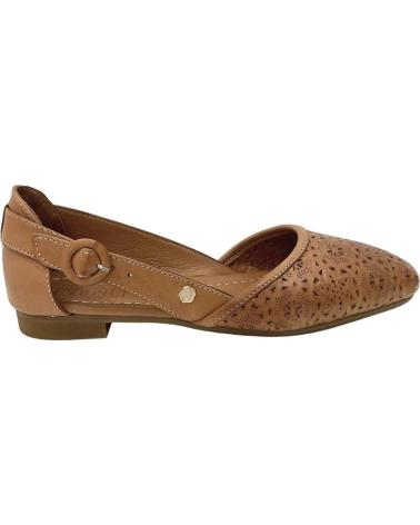 Sapatos de Mulher CARMELA MANOLETINAS PIEL CUERO 02 PIEL CAMEL
