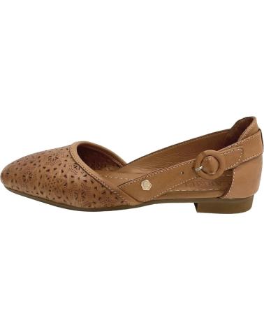Sapatos de Mulher CARMELA MANOLETINAS PIEL CUERO 02 PIEL CAMEL
