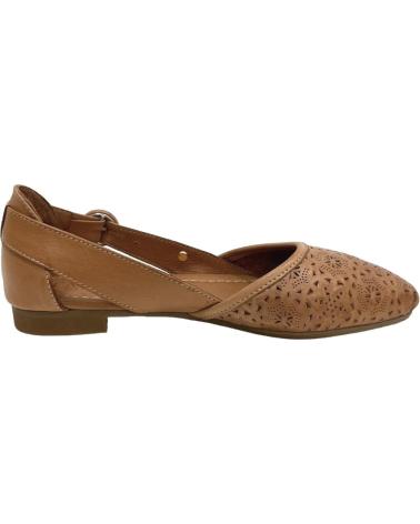 Sapatos de Mulher CARMELA MANOLETINAS PIEL CUERO 02 PIEL CAMEL