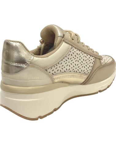 Sapatilhas de Mulher CARMELA ZAPATILLAS PIEL BEIGE 03 BEIGE