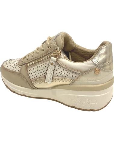 Sapatilhas de Mulher CARMELA ZAPATILLAS PIEL BEIGE 03 BEIGE