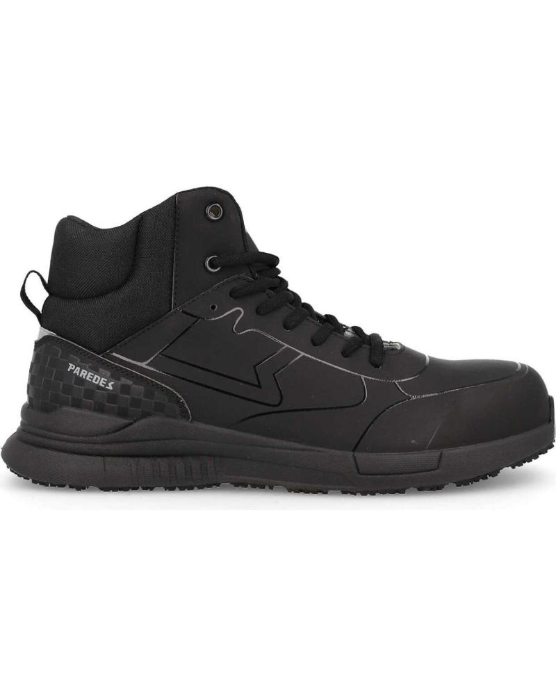 Schuhe für Damen und Herren PAREDES ZAPATILLAS DE SEGURIDAD CERIO MAXIMA PROTECCION NEGRO NEGRO