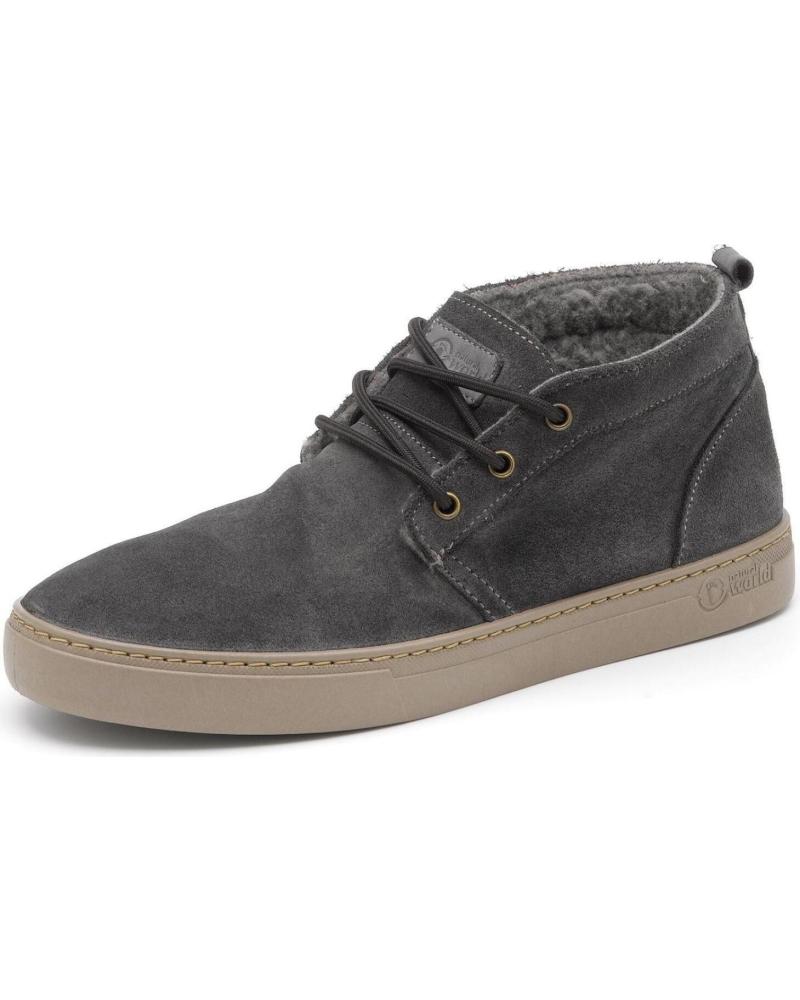 Chaussures pour Homme NATURAL WORLD BOTA 6722 ADUR - - DE HOMBRE ANTRACITA