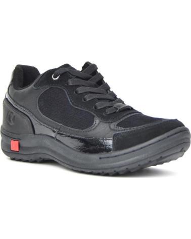 Zapatillas deporte de Mujer CORONEL TAPIOCCA SPORT SENORA NEGRO CON PANANEGRO CON PANA