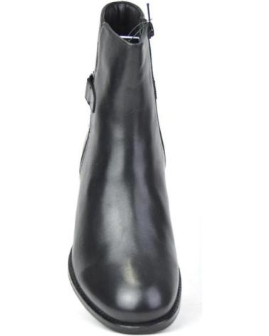 Woman Mid boots KANGAROOS BOTIN SENORA PIEL NEGROPIEL NEGRO
